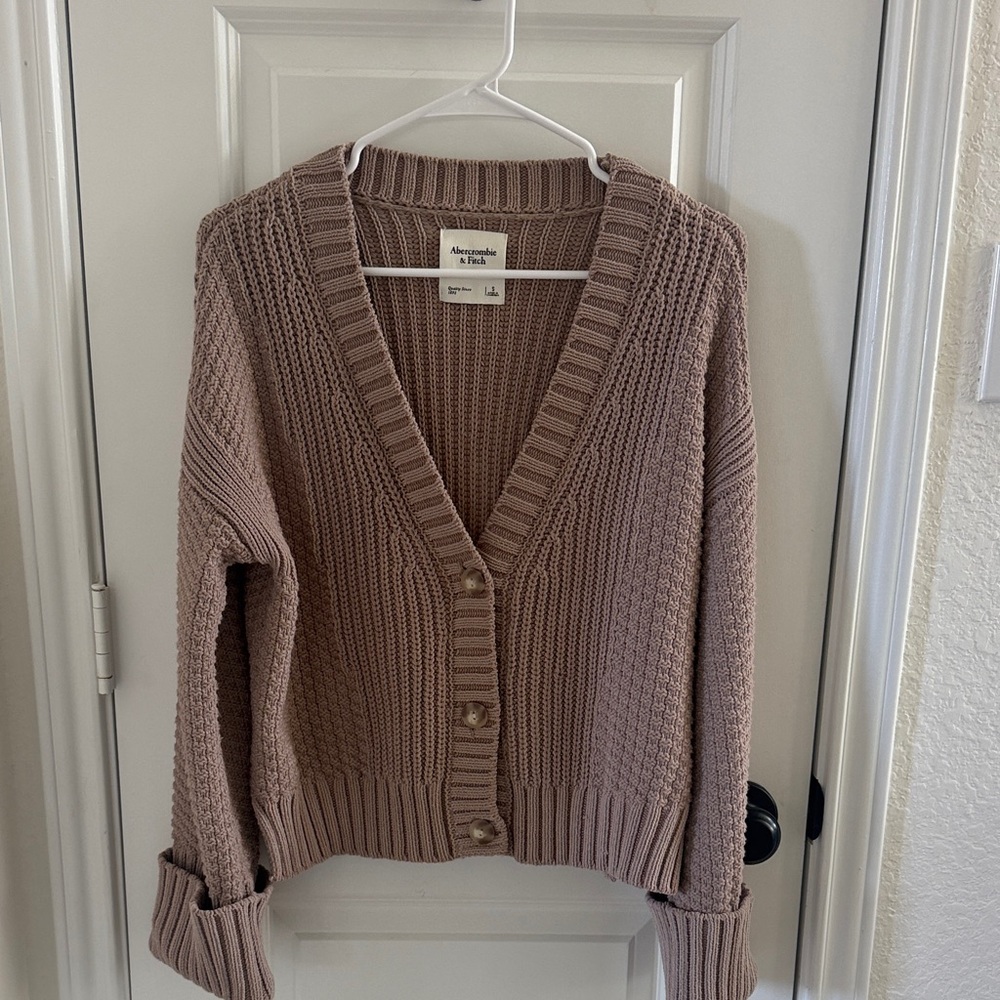 The A&F Cameron Seed Stitch Cardigan